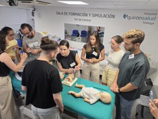 Quirónsalud Málaga acoge un curso europeo de soporte vital avanzado pediátrico enfocado a situaciones críticas en niños y neonatos