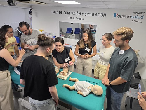 Quirónsalud Málaga acoge un curso europeo de soporte vital avanzado pediátrico enfocado a situaciones críticas en niños y neonatos